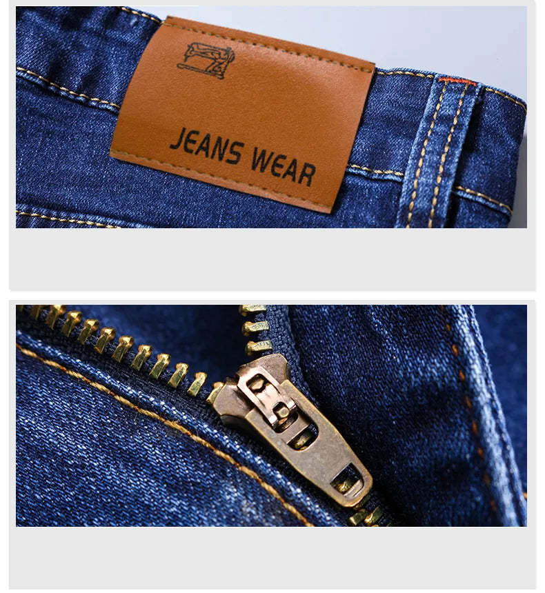Diego - Pantalón vaquero elástico de hombre corte slim