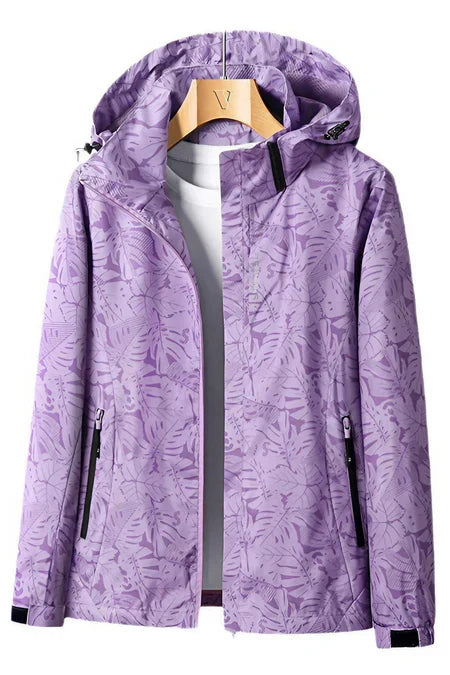 Lucía – Chaqueta impermeable ligera con capucha