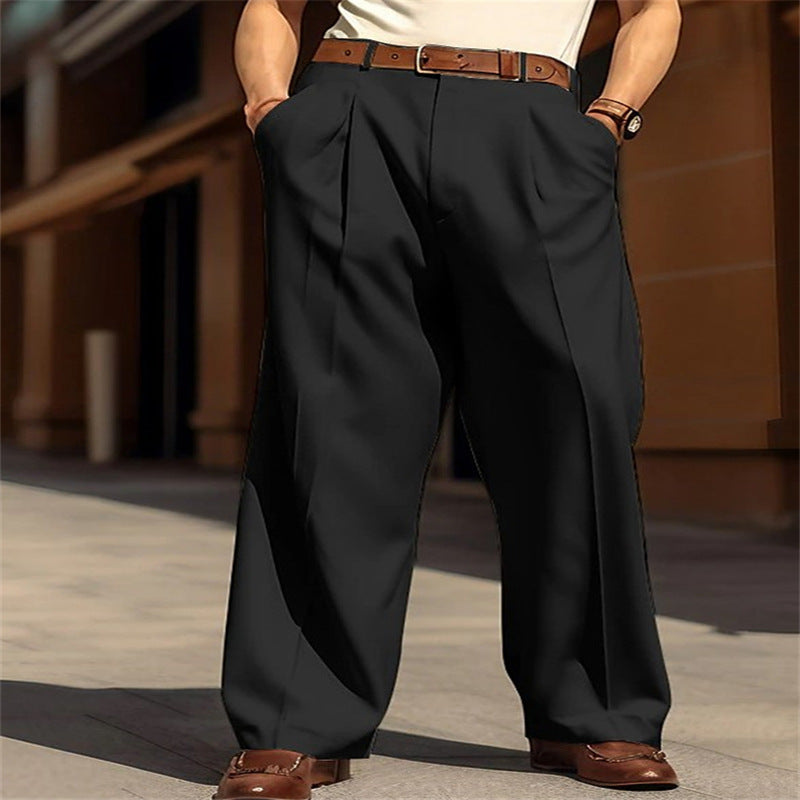 Leon - Pantalones anchos plisados