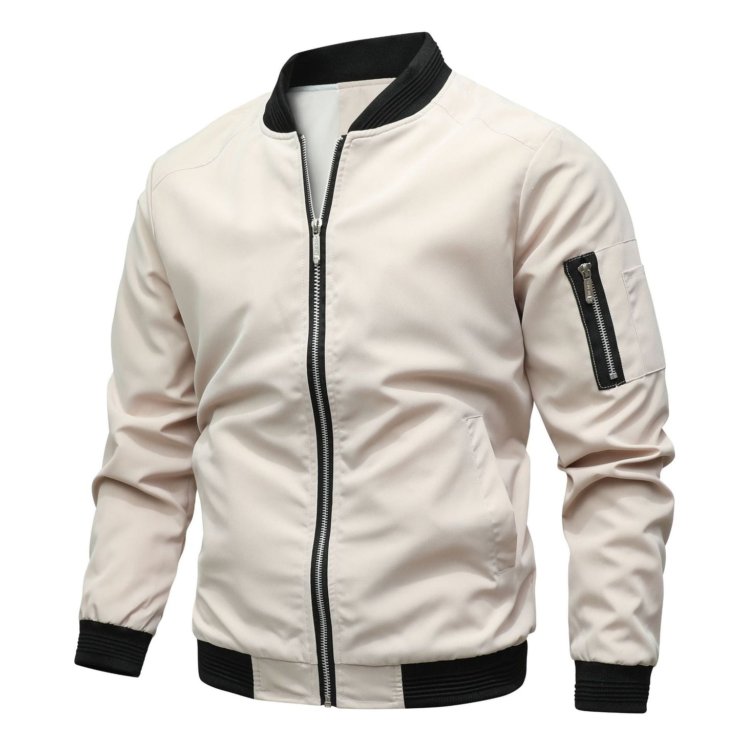 Dario - Chaqueta bomber burdeos para hombre moderna y versátil