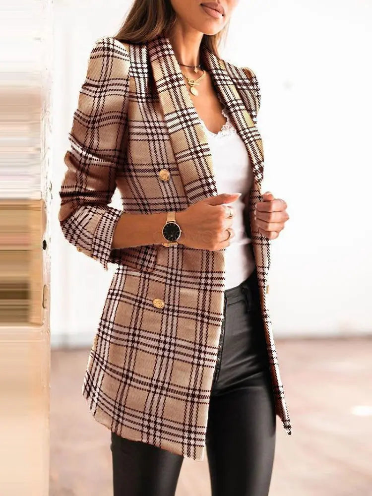 Carolina | Blazer de tweed para mujer, otoño 2025, elegante y atemporal
