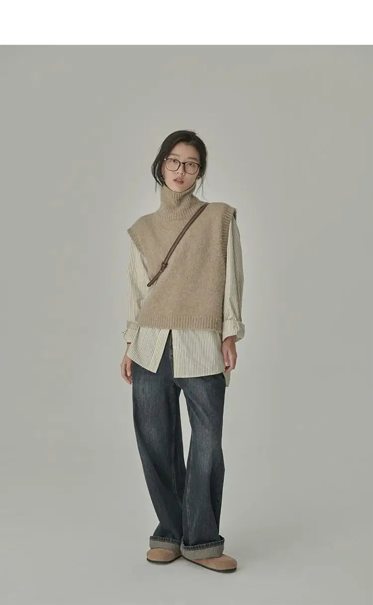 Camila | Cuello alto vintage
