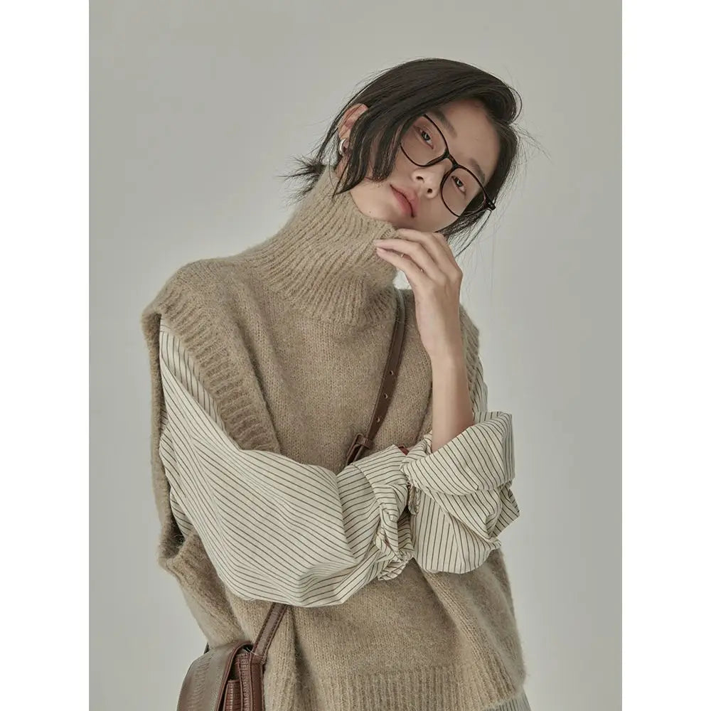 Camila | Cuello alto vintage