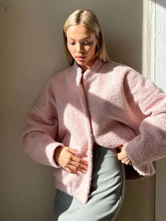 Brenda | Abrigo elegante de estilo urbano con cuello alto
