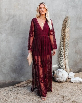 Amparo | Vestido de mujer de encaje premium