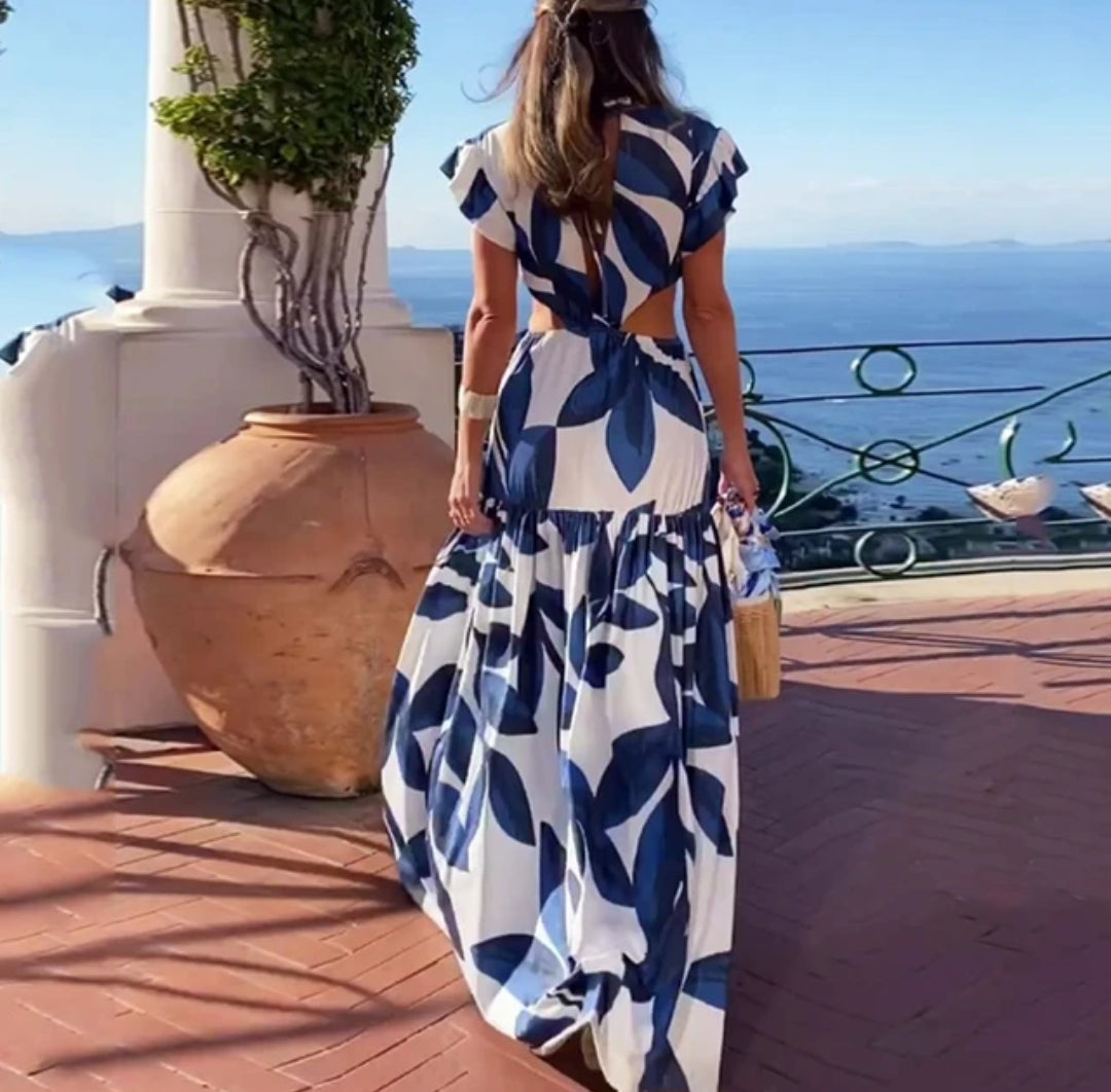 Asuncion | Maxivestido butterfly sin espalda