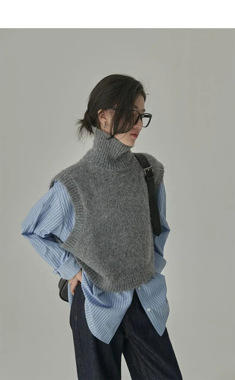 Camila | Cuello alto vintage
