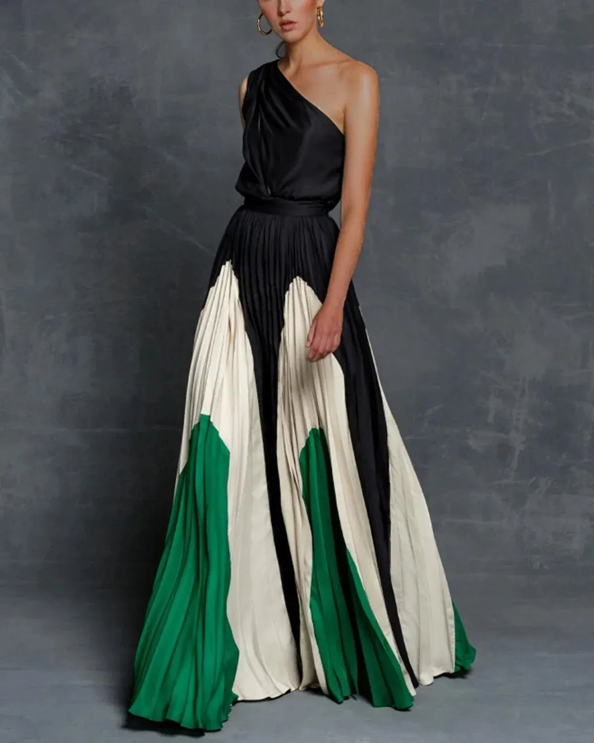 Elena | Glamourosos vestidos maxi de un hombro