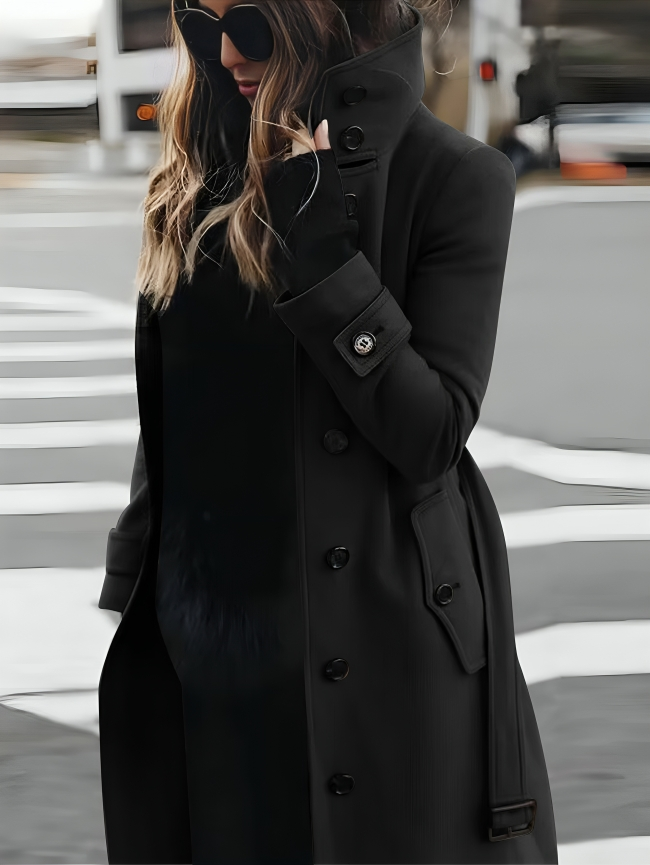 Amaranta – Abrigo largo elegante de invierno