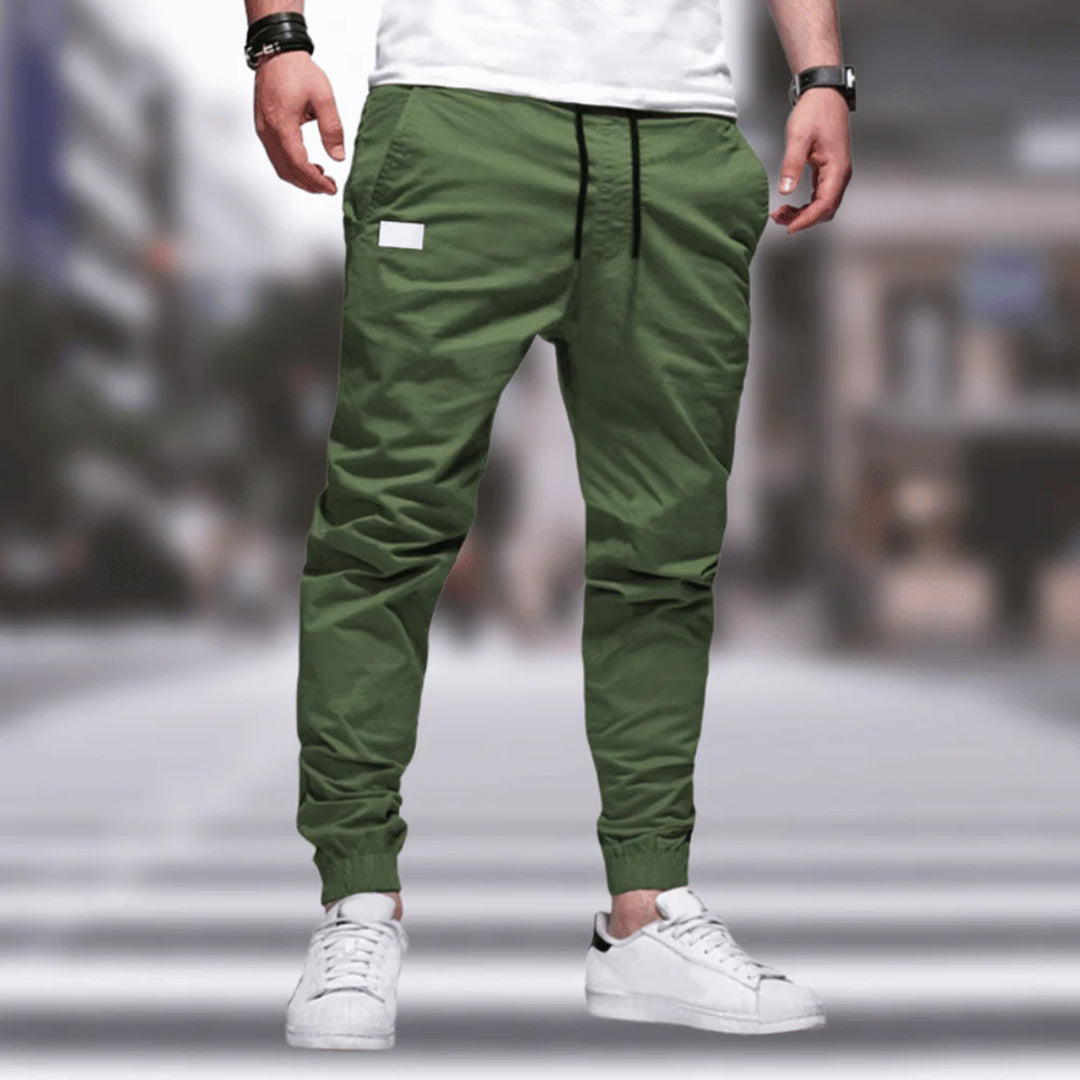 Mateo - Pantalones jogger de hombre con cordón ajustable