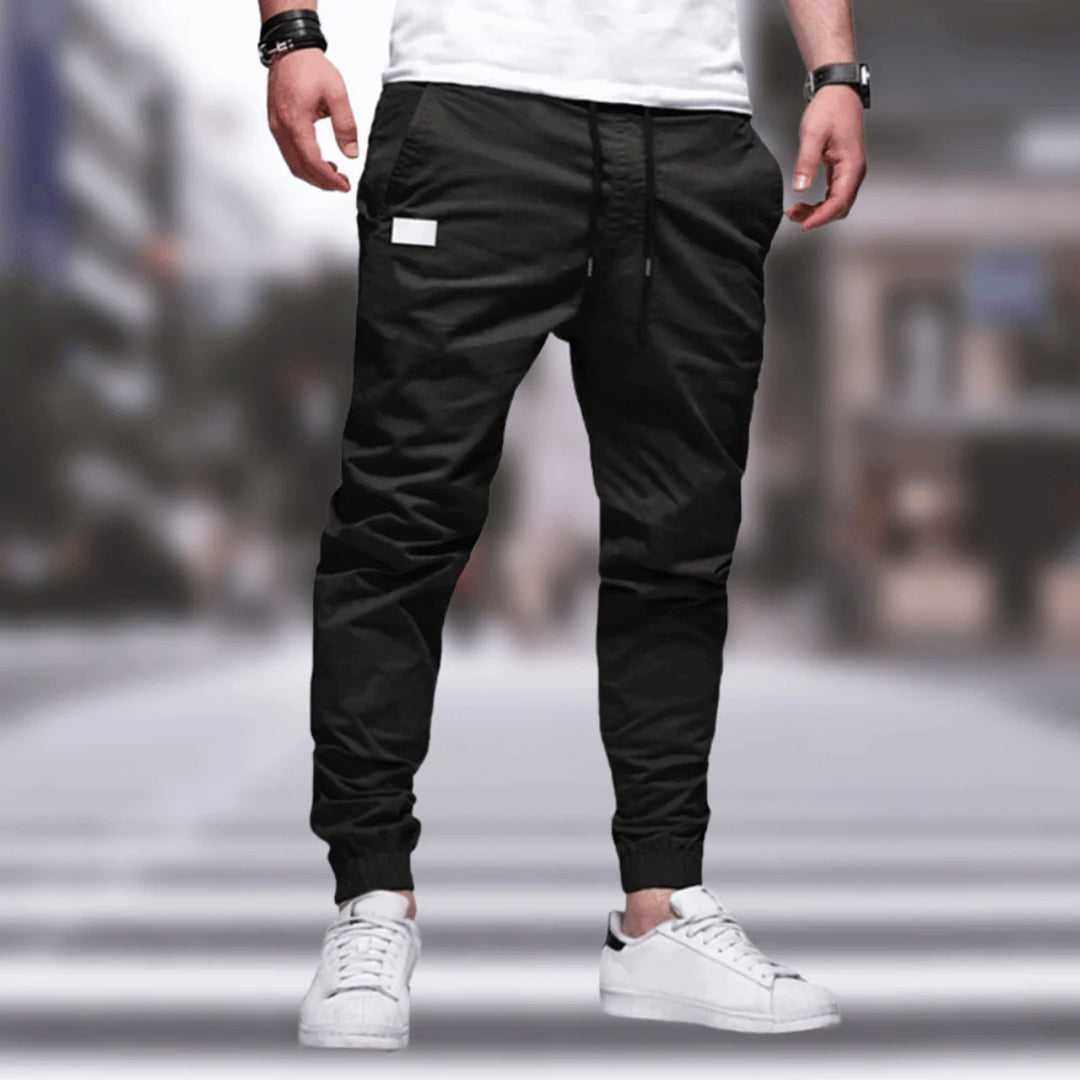 Mateo - Pantalones jogger de hombre con cordón ajustable