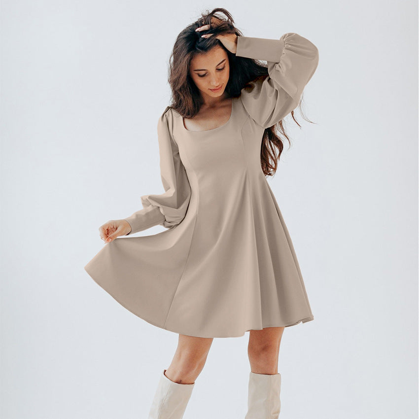 Sofía - Vestido elegante con mangas abullonadas