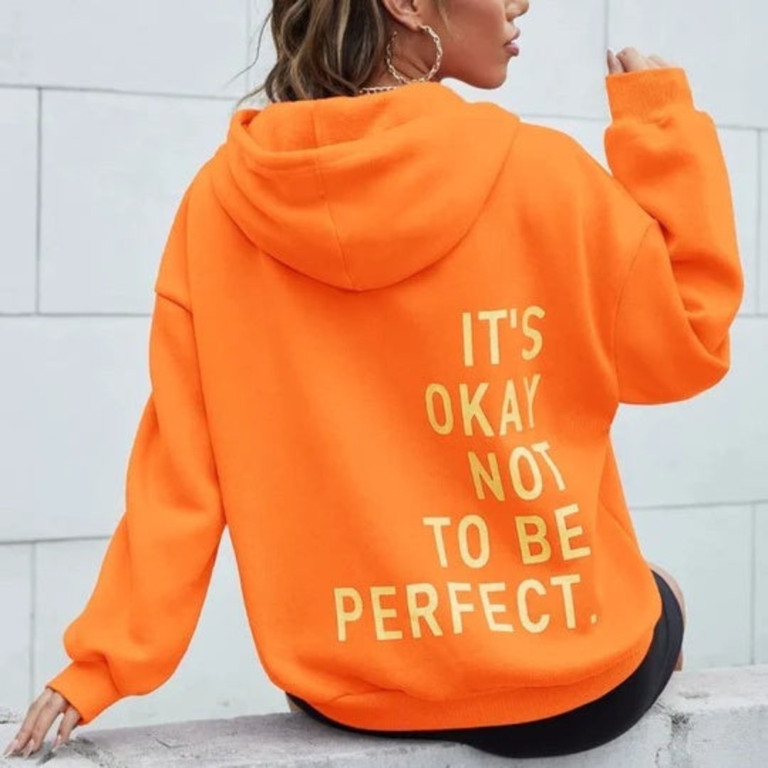 Paula – Sudadera con capucha y estampado motivacional