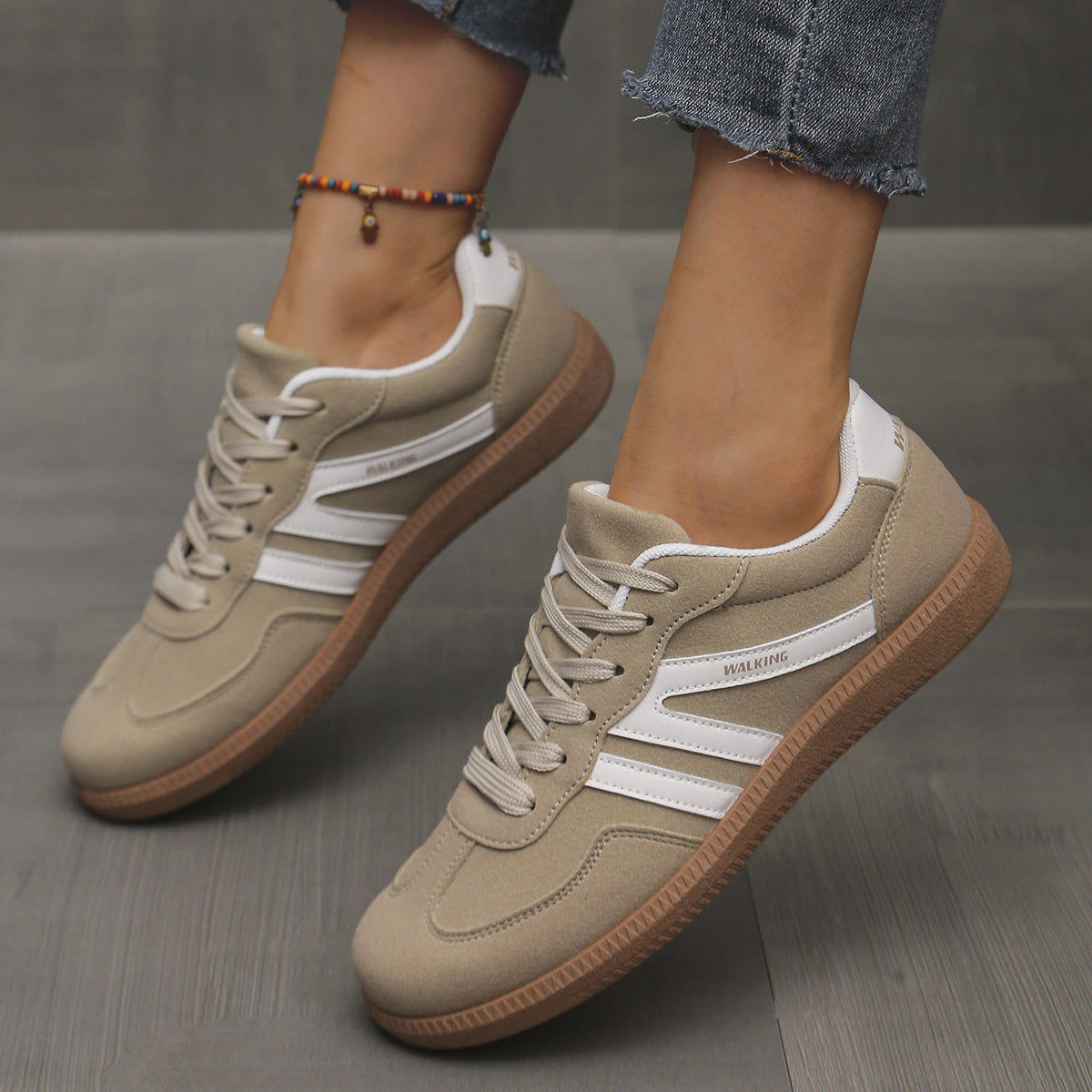 Natalia - Zapatillas deportivas casuales con cordones