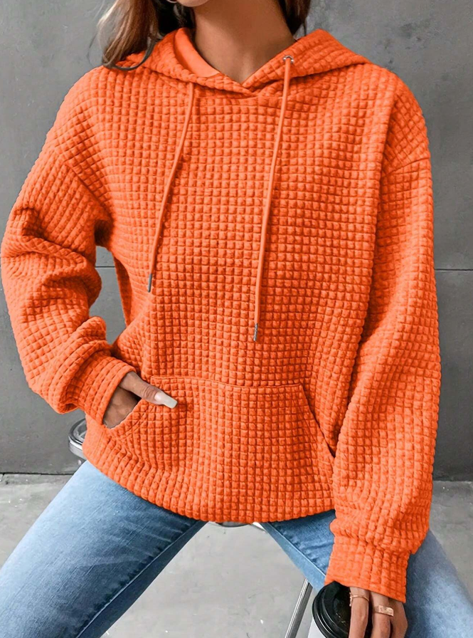 Dhora | Sudaderas lisas para mujer talla grande