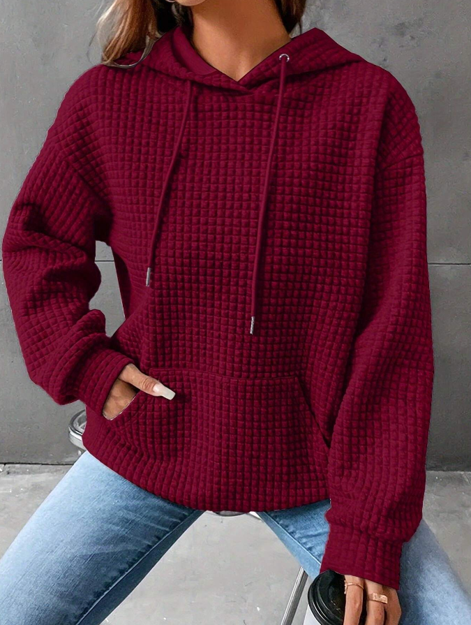 Dhora | Sudaderas lisas para mujer talla grande