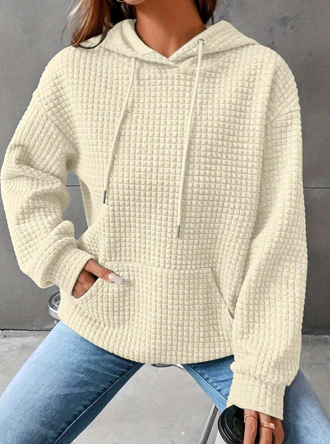 Dhora | Sudaderas lisas para mujer talla grande