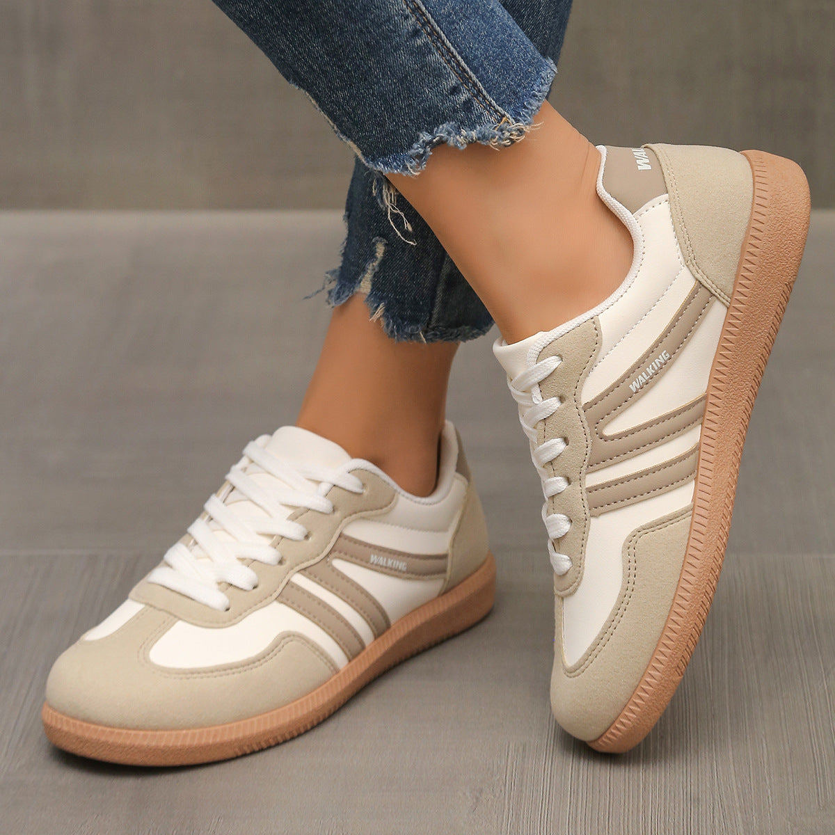Natalia - Zapatillas deportivas casuales con cordones