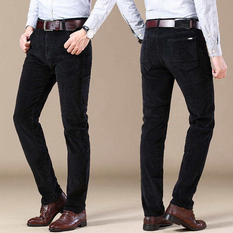 Andrés - Pantalón hombre pana slim fit casual