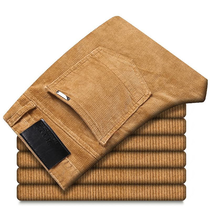 Andrés - Pantalón hombre pana slim fit casual