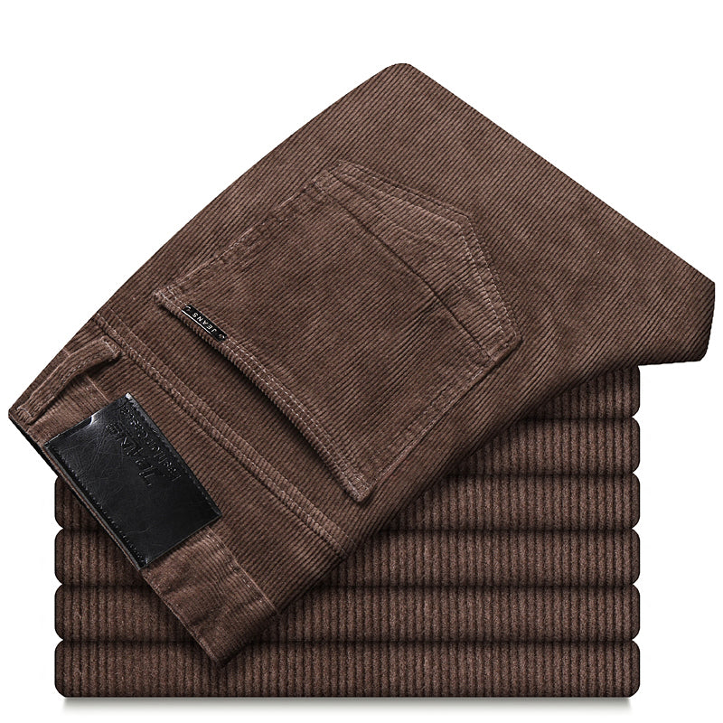 Andrés - Pantalón hombre pana slim fit casual
