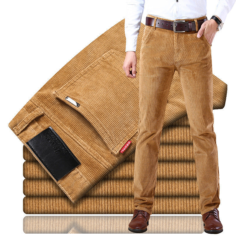 Andrés - Pantalón hombre pana slim fit casual