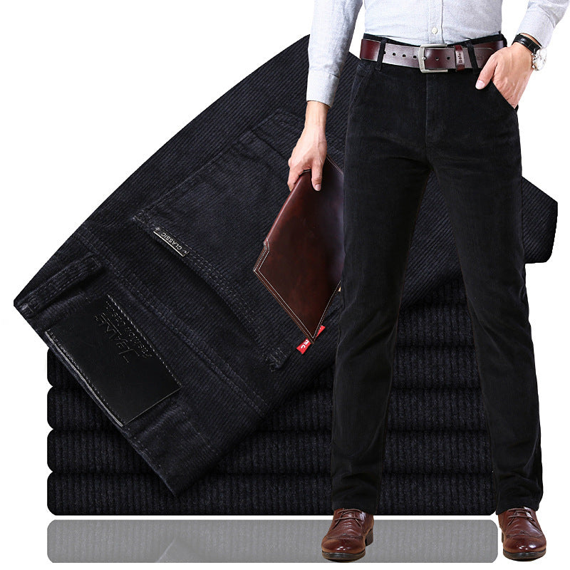 Andrés - Pantalón hombre pana slim fit casual