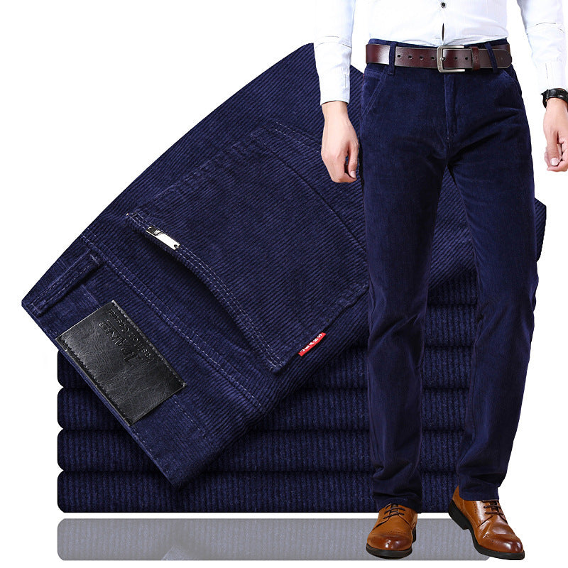 Andrés - Pantalón hombre pana slim fit casual