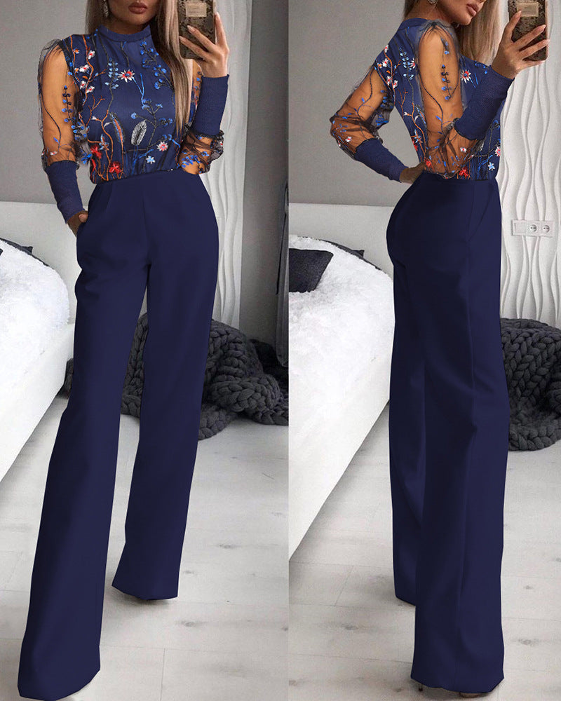 Vanessa - Elegante mono transparente con brillos