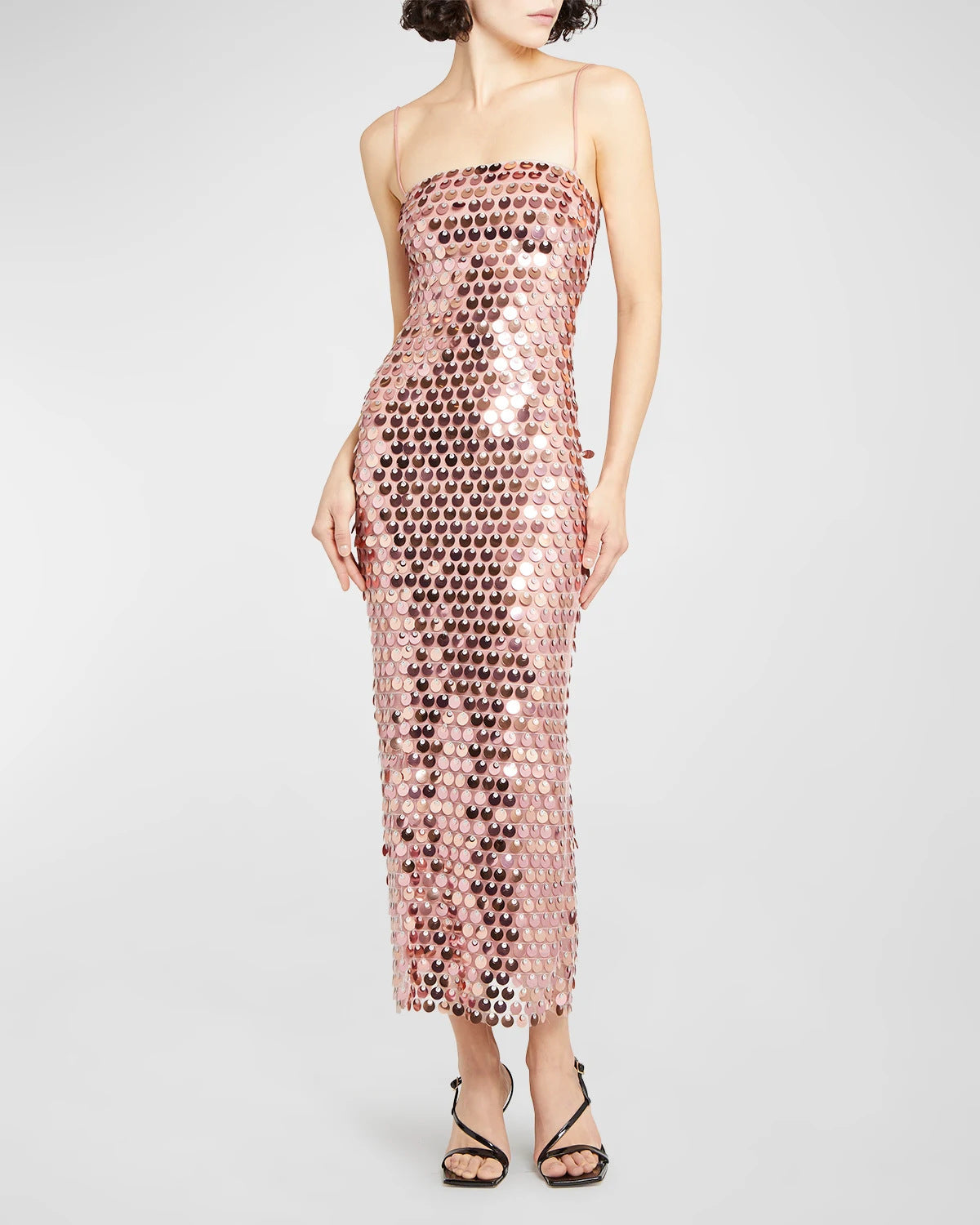 Juditha - Vestido largo ajustado de lentejuelas