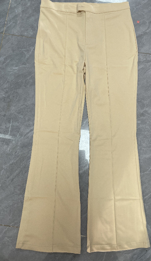Carla | Pantalones de mujer ajustados de pierna recta con hebilla