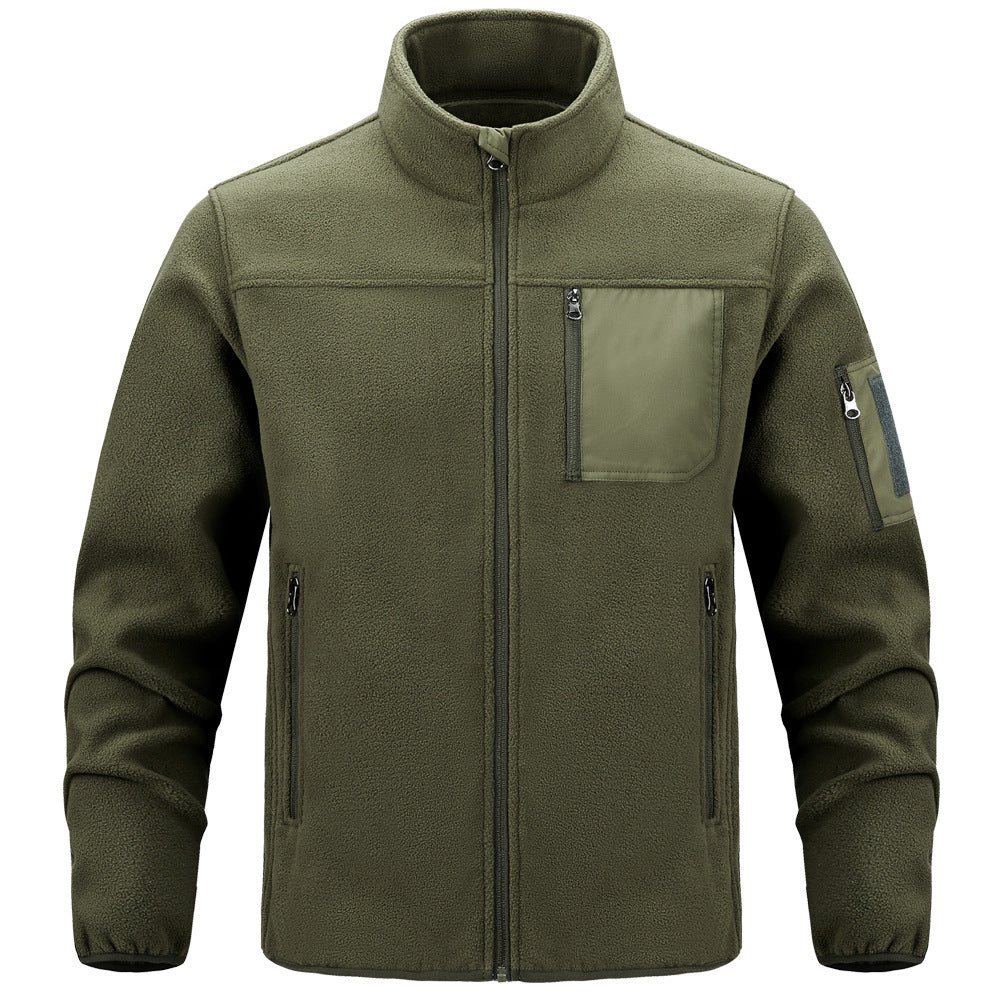Básilio | Abrigo casual para hombre con cuello alto para exteriores