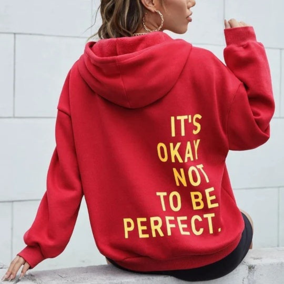 Paula – Sudadera con capucha y estampado motivacional