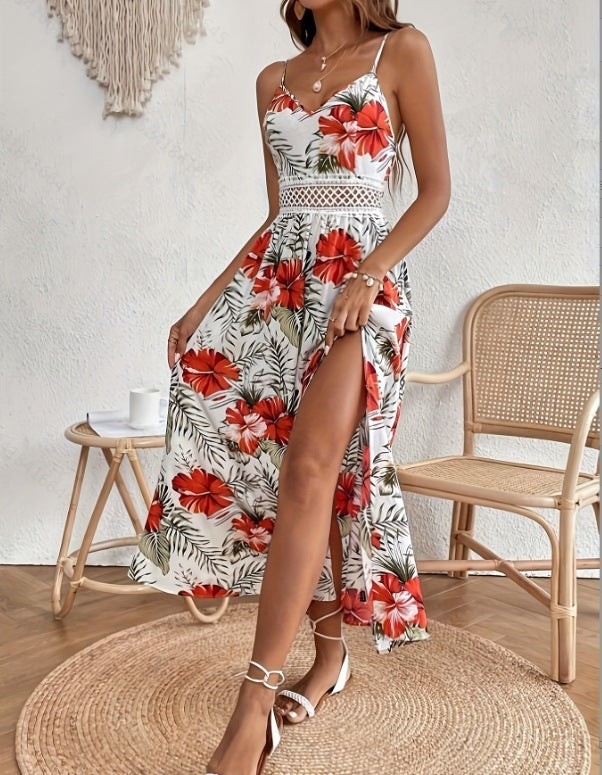 Liana - Vestido largo floral de verano boho