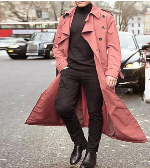 Viriato | Trench coat masculino casual y a la moda