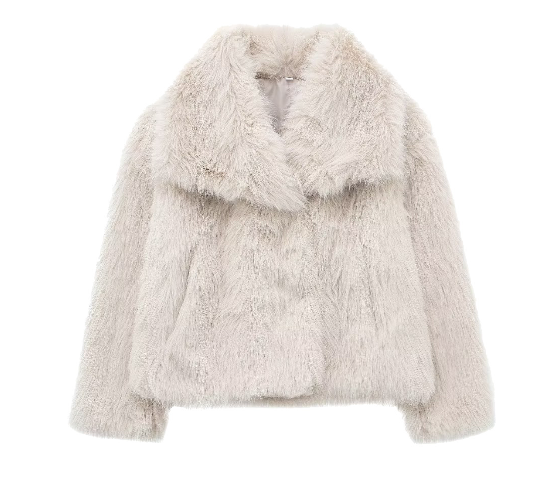 DoRojohea | Elegante warme Felljacke