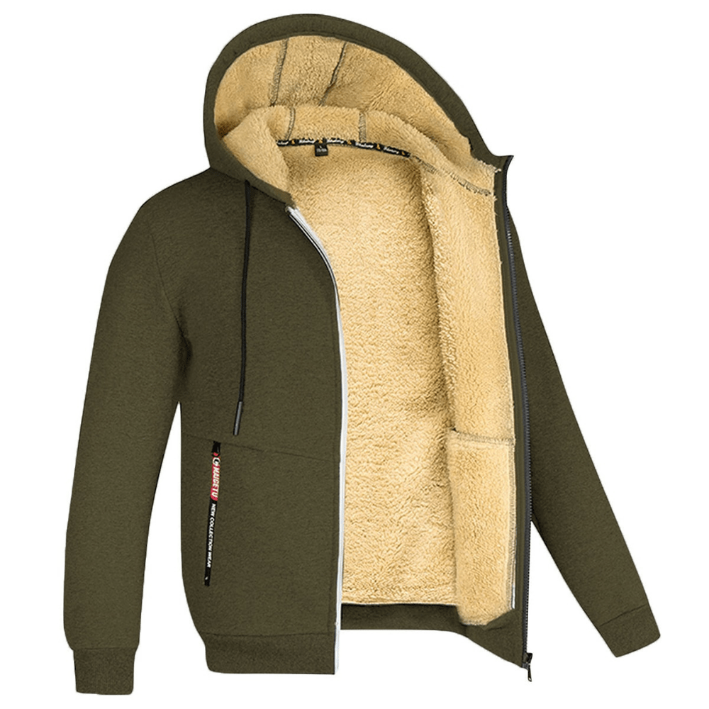Kristoffer - Weiche und warme Herrenjacke - Winterjacken - Braun - Müller Mode