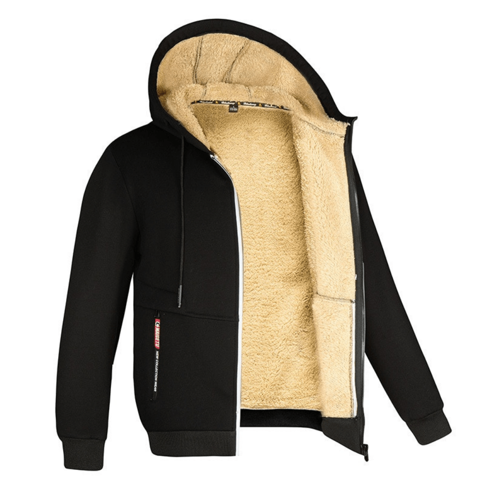 Kristoffer - Weiche und warme Herrenjacke - Winterjacken - Armeegrün - Müller Mode