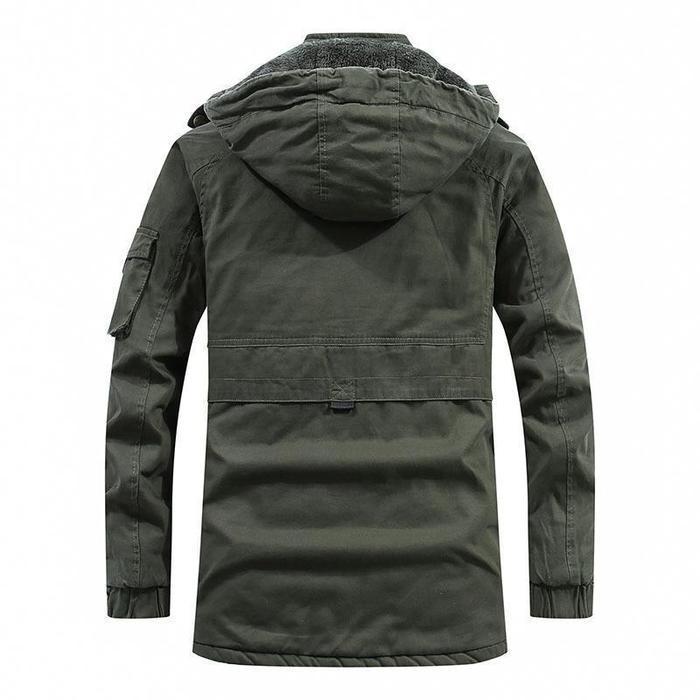 Leo – Chaqueta con Capucha y Forro de Invierno Hombre