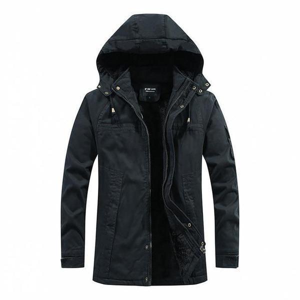 Leo – Chaqueta con Capucha y Forro de Invierno Hombre