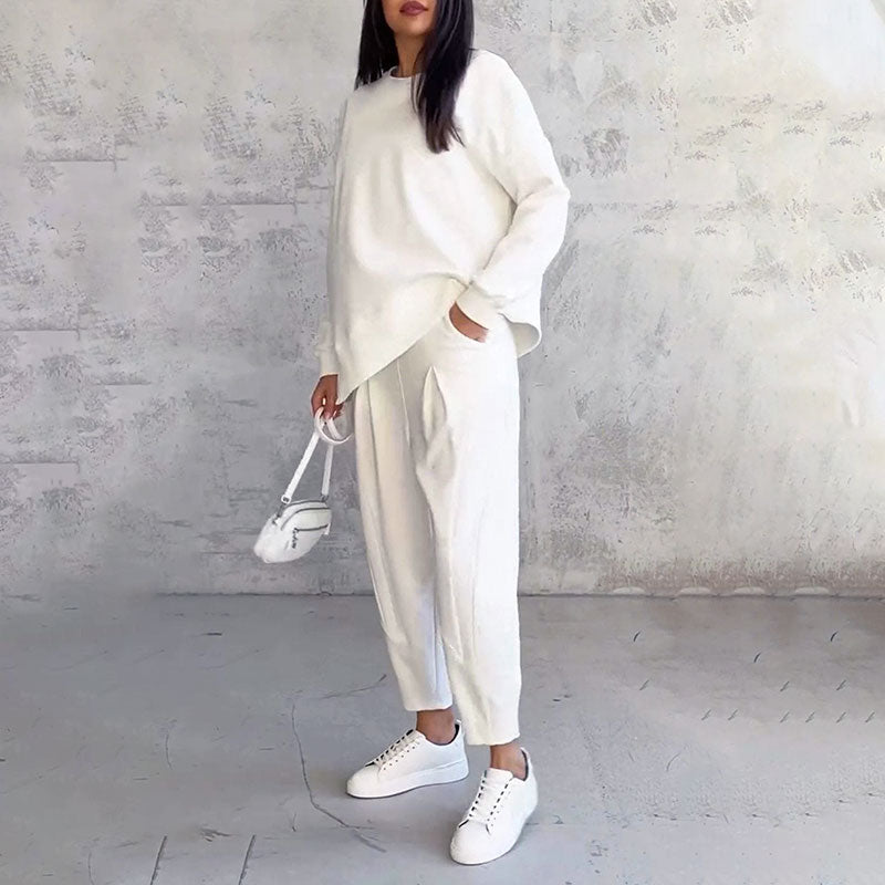 Isabelle - Conjunto casual de mujer pantalón y blusa suelta