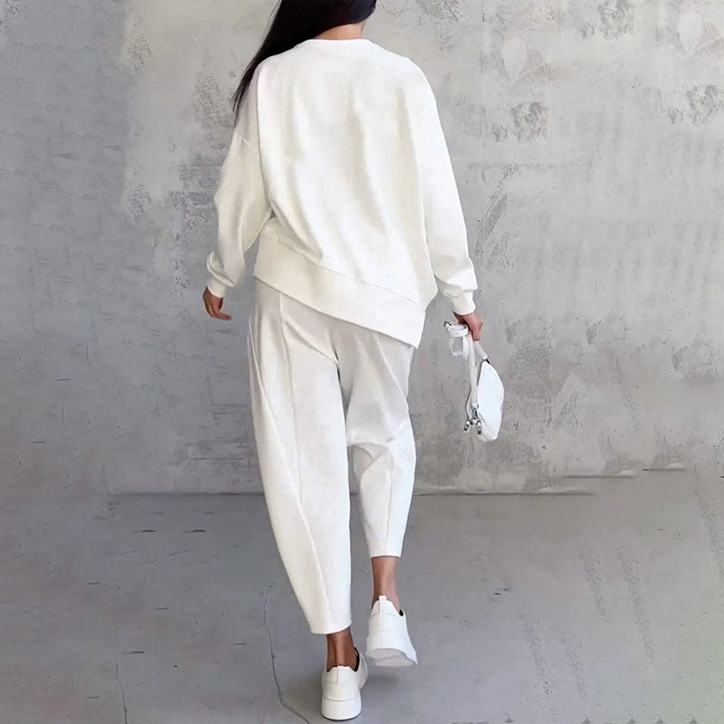 Isabelle - Conjunto casual de mujer pantalón y blusa suelta