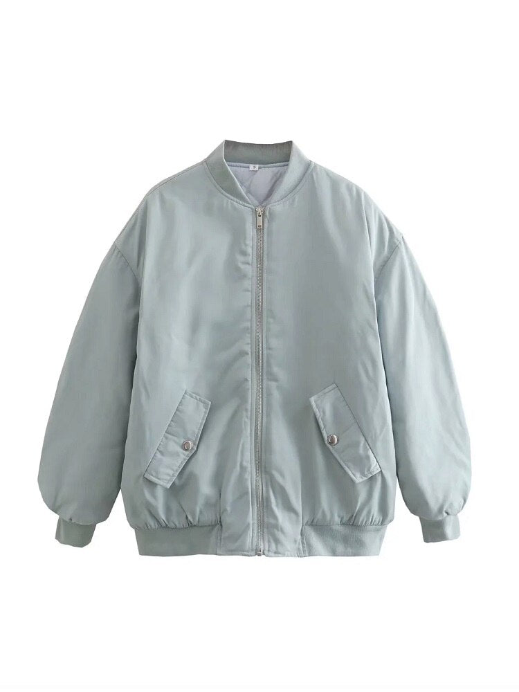 Valentina – Chaqueta Acolchada Oversize para Mujer