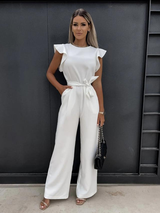 Sofia - Elegante mono de pierna ancha