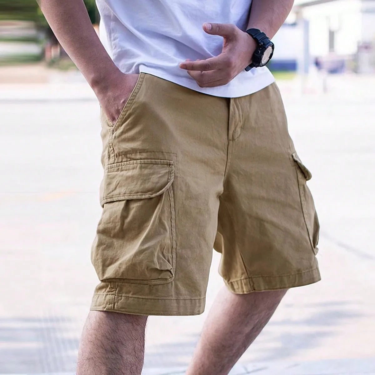 Braodli | Pantalón corto cargo regular fit