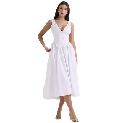 Idalia | Vestido veraniego de estilo francés para vacaciones junto al mar