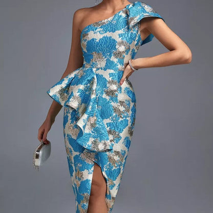 Andrea | Vestido corto con hombros descubiertos