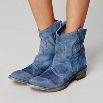 Selena - Botines western de ante