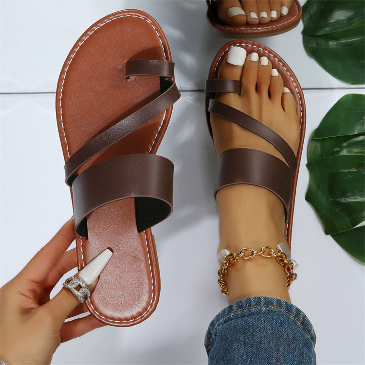 Maribel | Sandalias casuales de gran tamaño para mujer