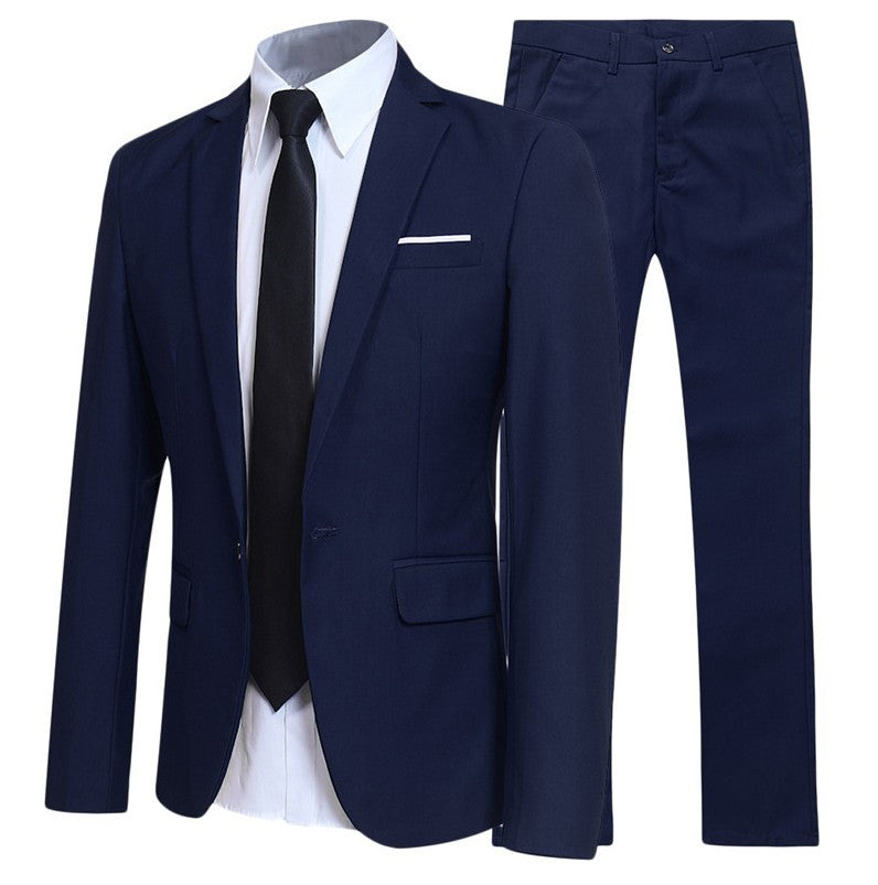 Eduardo - Traje formal azul marino